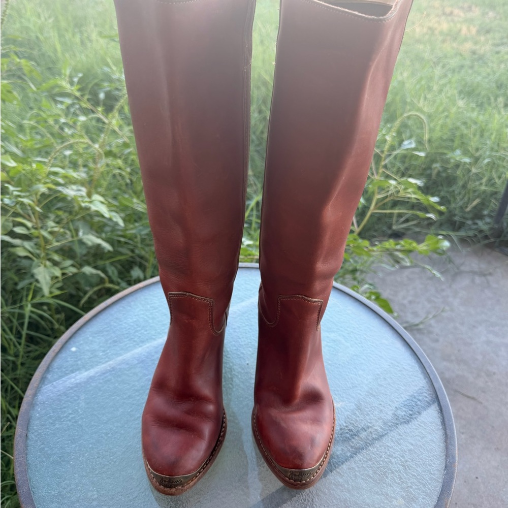 Zodiac Women's Tall Leather Heeled Boots